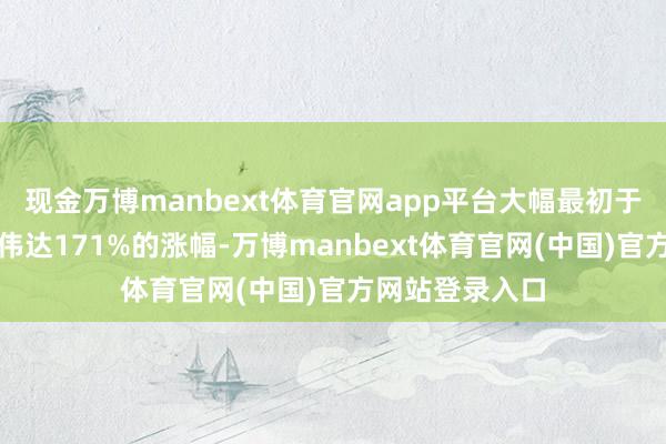 现金万博manbext体育官网app平台大幅最初于阛阓焦点股英伟达171%的涨幅-万博manbext体育官网(中国)官方网站登录入口