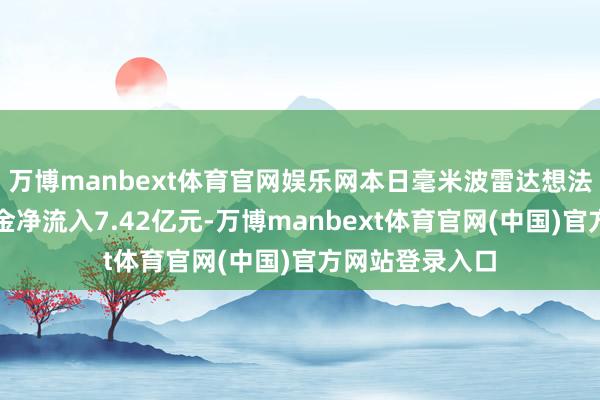 万博manbext体育官网娱乐网本日毫米波雷达想法板块获主力资金净流入7.42亿元-万博manbext体育官网(中国)官方网站登录入口