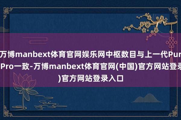 万博manbext体育官网娱乐网中枢数目与上一代Pura 70 Pro一致-万博manbext体育官网(中国)官方网站登录入口